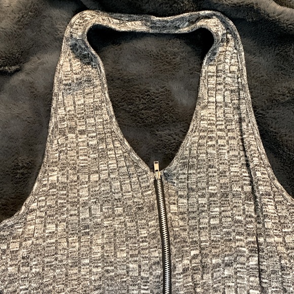 Charlotte Russe Body Suit Backless with Zip Front Size Large - Picture 3 of 6